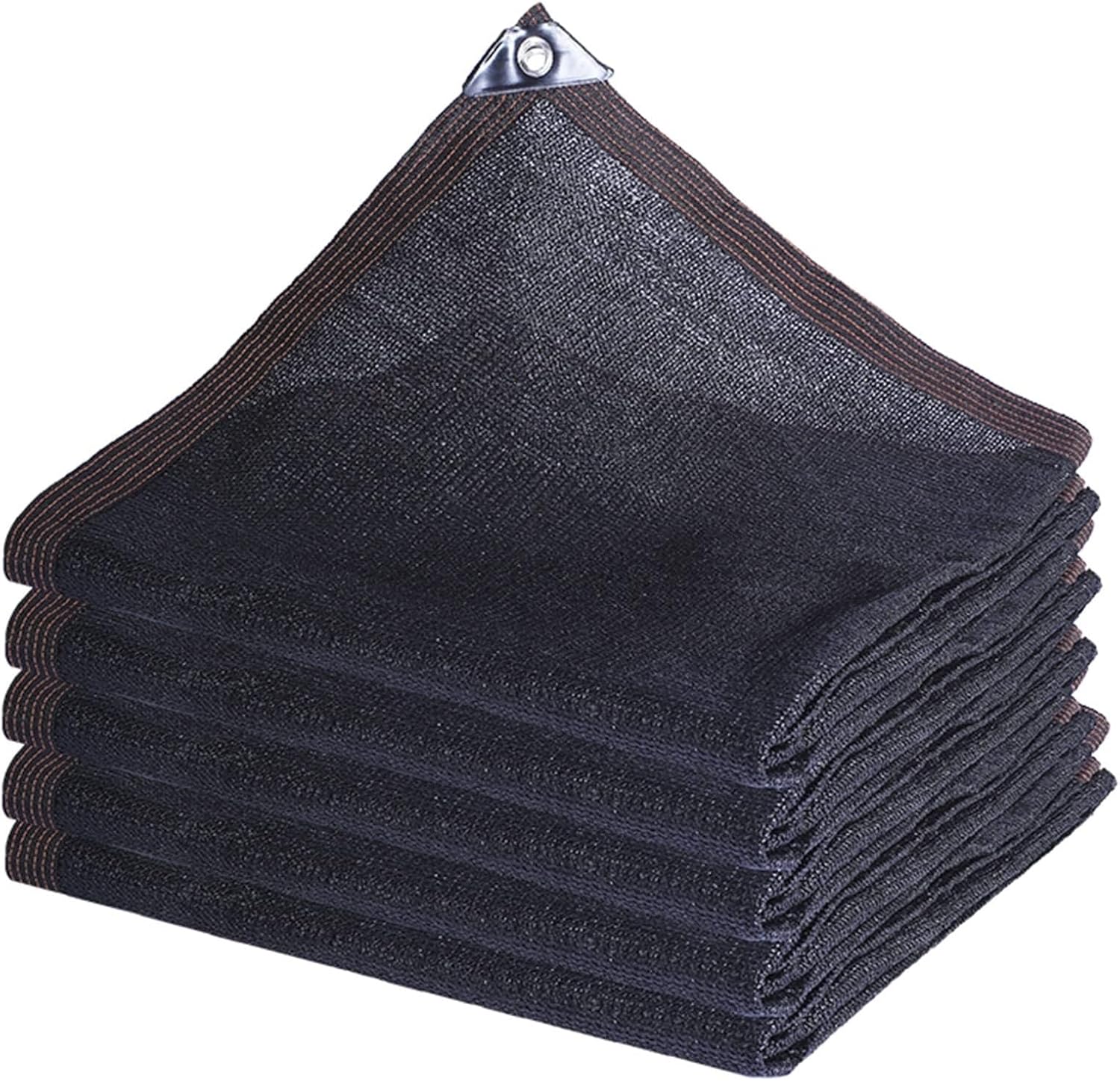 Greenhouse Shading Shade Net,Garden Pergola 55% UV Resistant Sun Mesh Sunblock Outdoor Garden with Grommets Black Netting Fabric for Parking Shed Chicken Run Cover