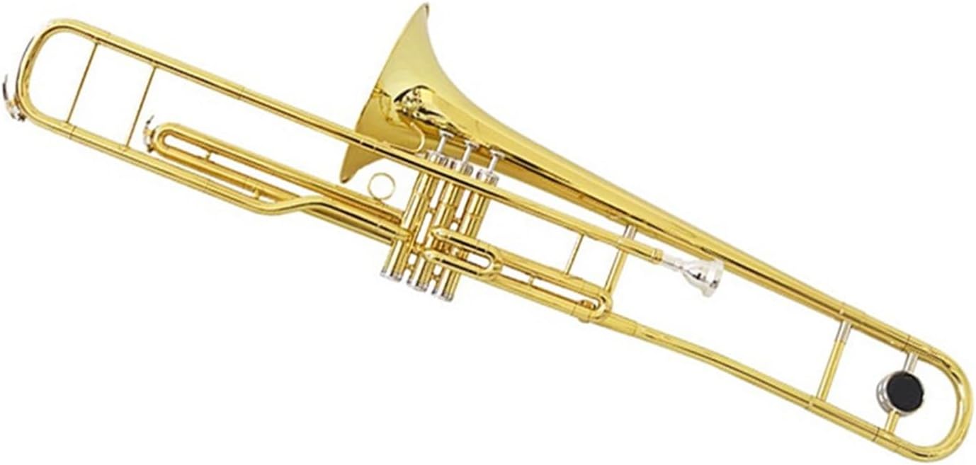 Adult Trombone Instrument C Key Trombone Lacquered Brass Three Design Instrument
