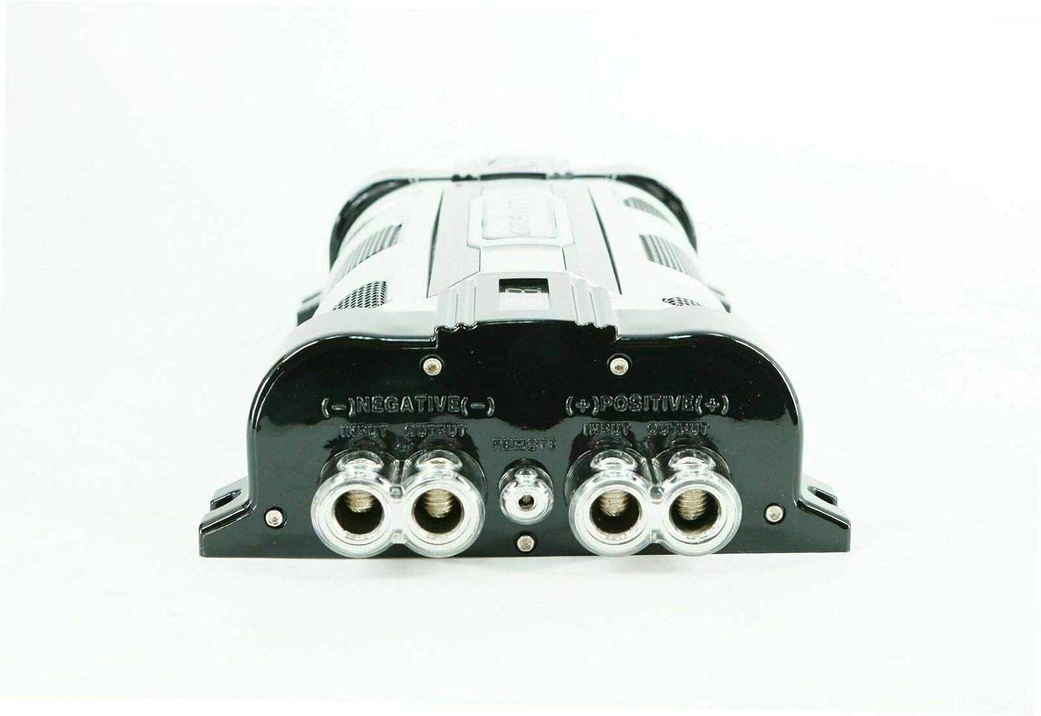 Gravity GR-10.0 Car Audio Mobile Battery Stiffening Portable Power 10.0 Farad Capacitor and Completed 5000 Watts Amplifier Installation Wiring kit 0 Gauge BGC0XLR Red