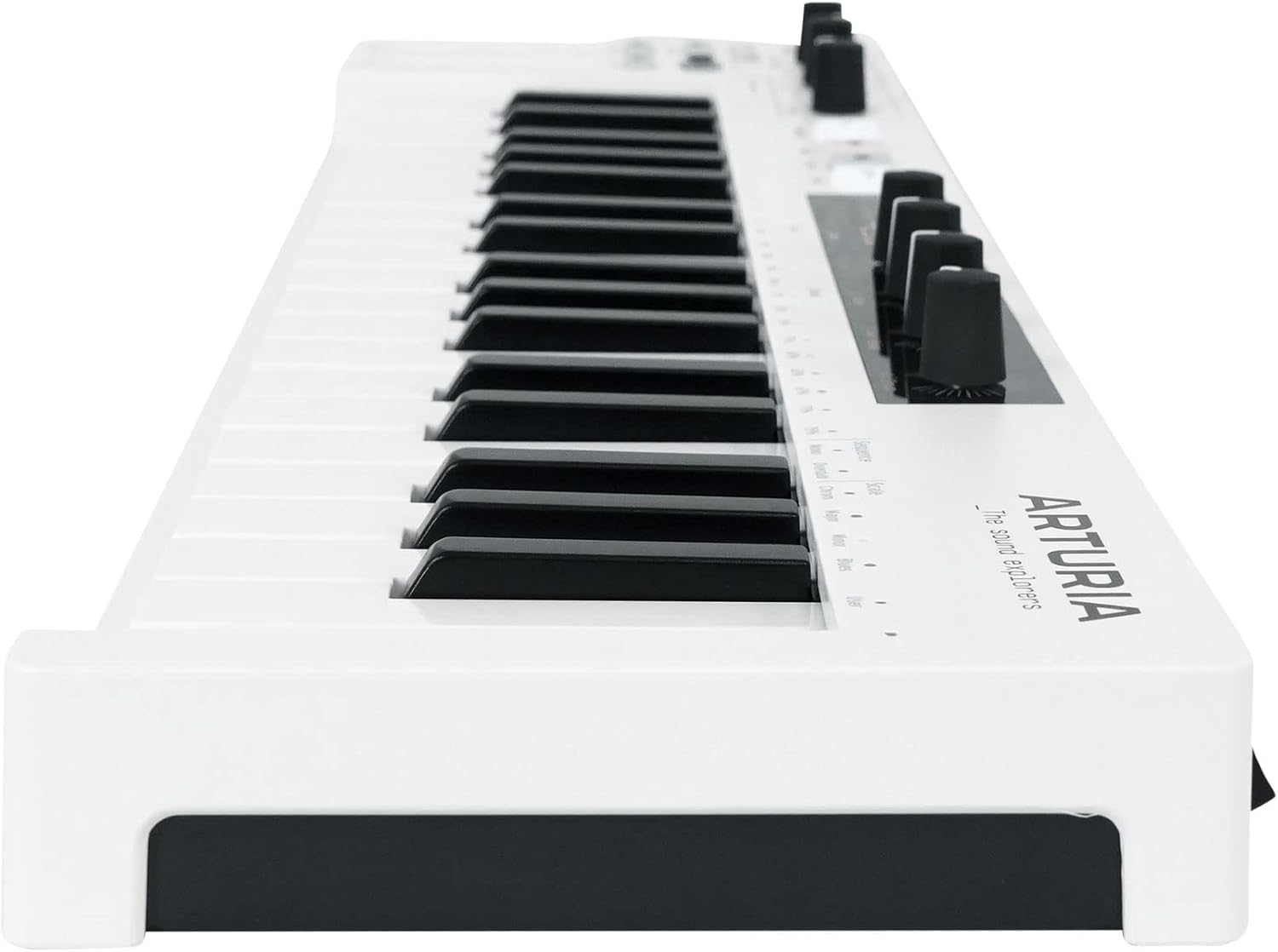 Audiosavings Bundle: Arturia KeyStep 37-Key Sequencer USB MIDI DJ/Studio Keyboard Controller+Software Bundle with Rockville Rock2d2 Adjustable Dual Shelf Midi Keyboard Laptop Stand (2 Items)