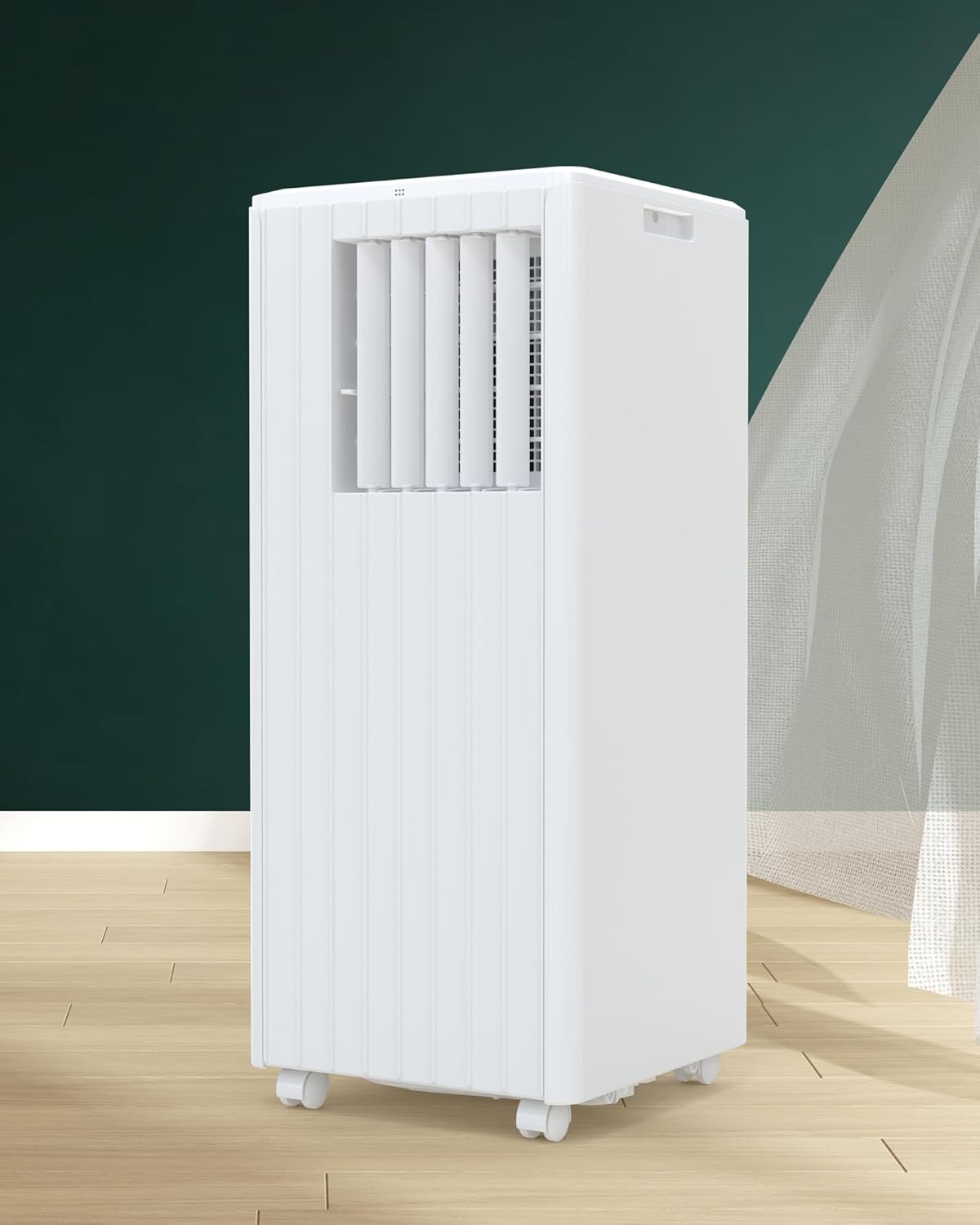 Portable Air Conditioner, 8,000 BTU Air Conditioner Portable for Room Up to 350 Sq.Ft, with Cooling, Fan, Dehumidifier & Sleep Mode, Remote Control, LED Display