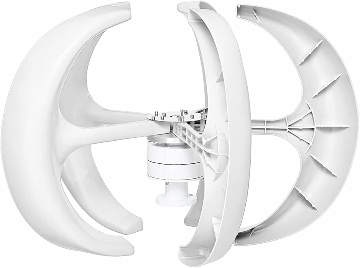 LiuSj JUnSt Fiber Blade Wind Turbines,8000W Generator Horizontal Power Windmill Energy Turbines Charge Fit for Home