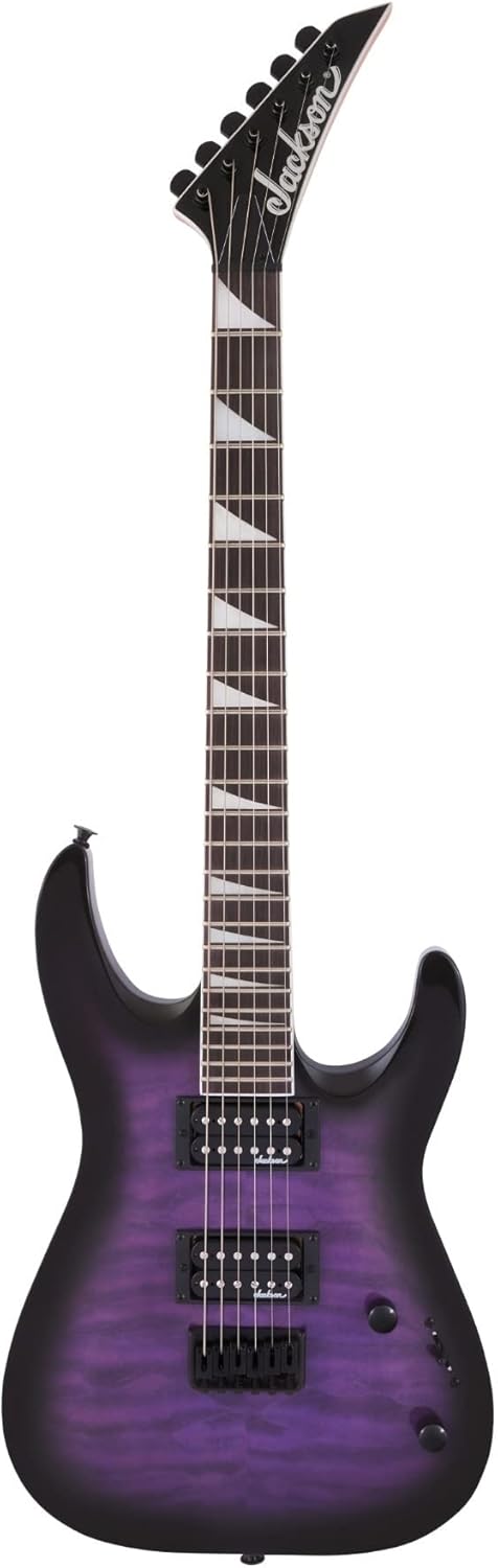 Jackson JS Series Dinky Arch Top JS32Q DKA HT Electric Guitar - Transparent Purple Burst
