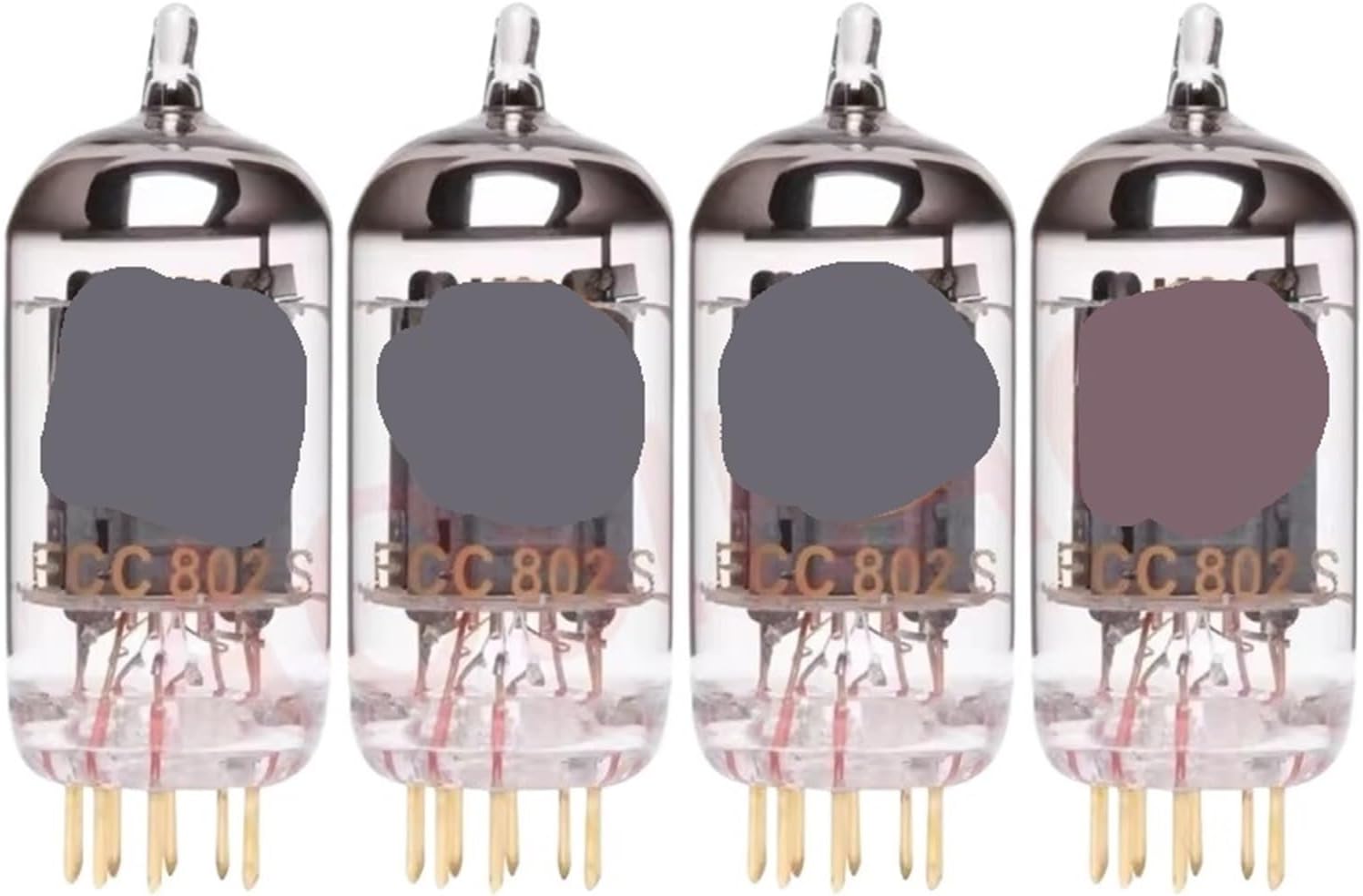 1/2/4PCS ECC82 Vacuum Tube Amplifier(4 Piece ECC82 Golden)