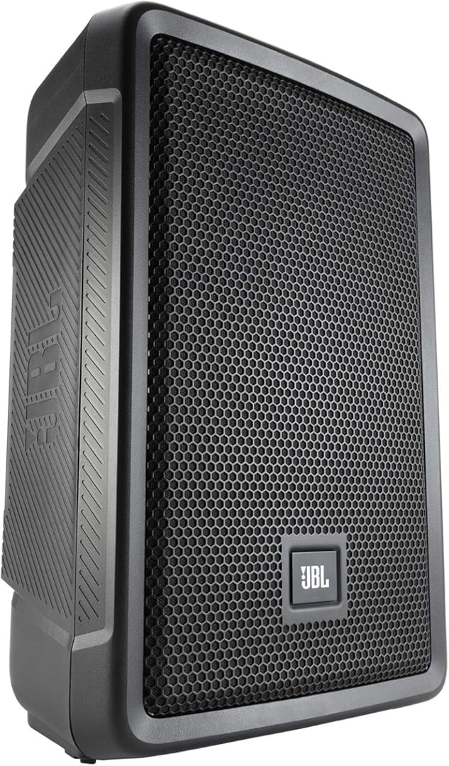 JBL Professional IRX108BT Powered PA Speaker, Portable Loudspeaker with Bluetooth, 8 Inch Woofer, 1300 Watt, Mobile DJ, Musicians, Small Venues, Ceremonies and Sports Events, Black