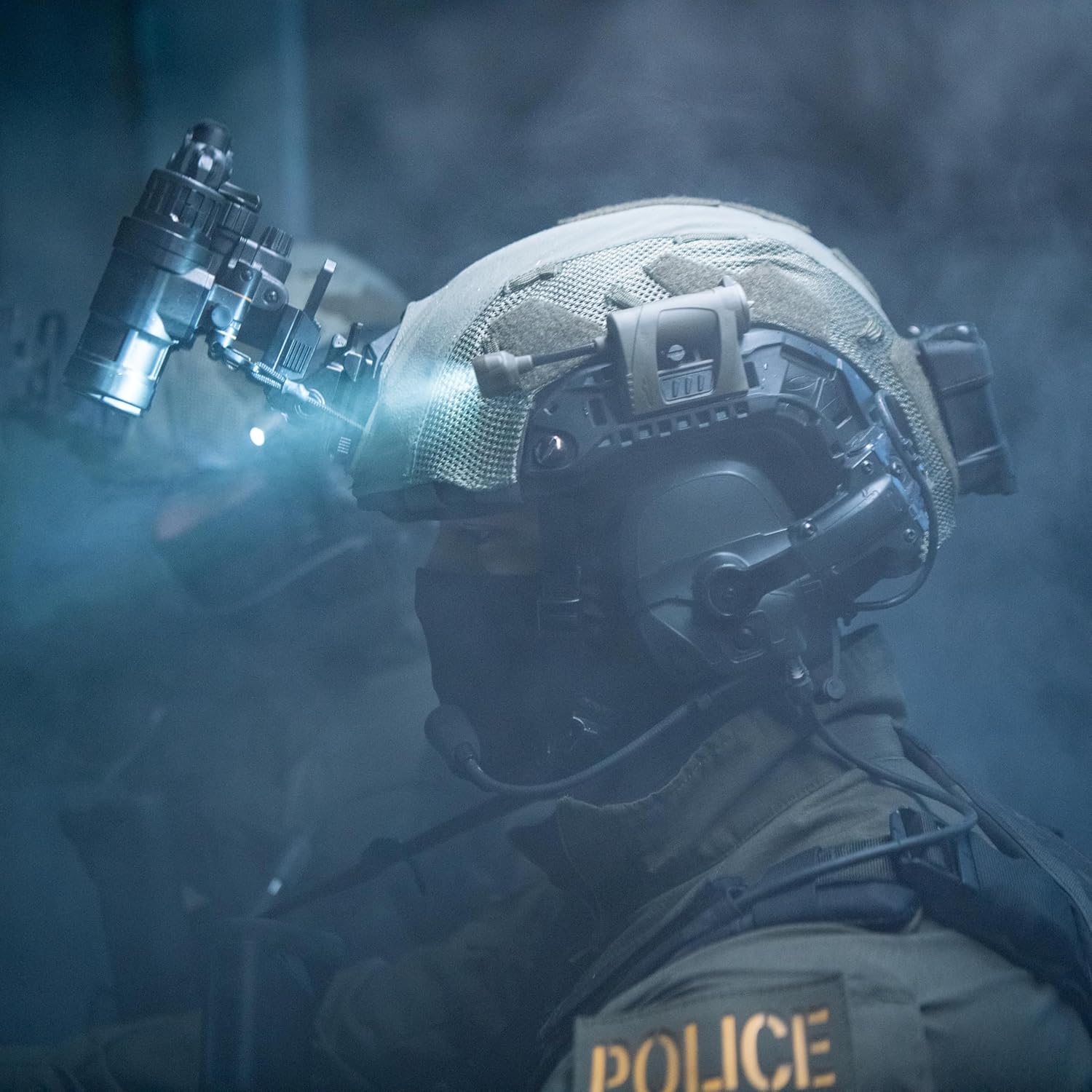 Princeton Tec Charge PRO Tactical RBI Maxbright LED Low-Profile Task Light with Flexible Neck, 55 Lumens, Water-Resistant, Essential Accessory for Fire Rescue, Military, Outdoors and Safety, Tan