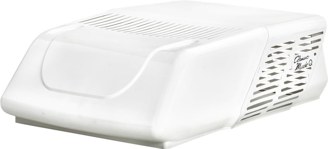Coleman-Mach 45204-6752 Signature Series MACH 10 Low-Profile Air Conditioner -15,000 BTU A/C, Polished White