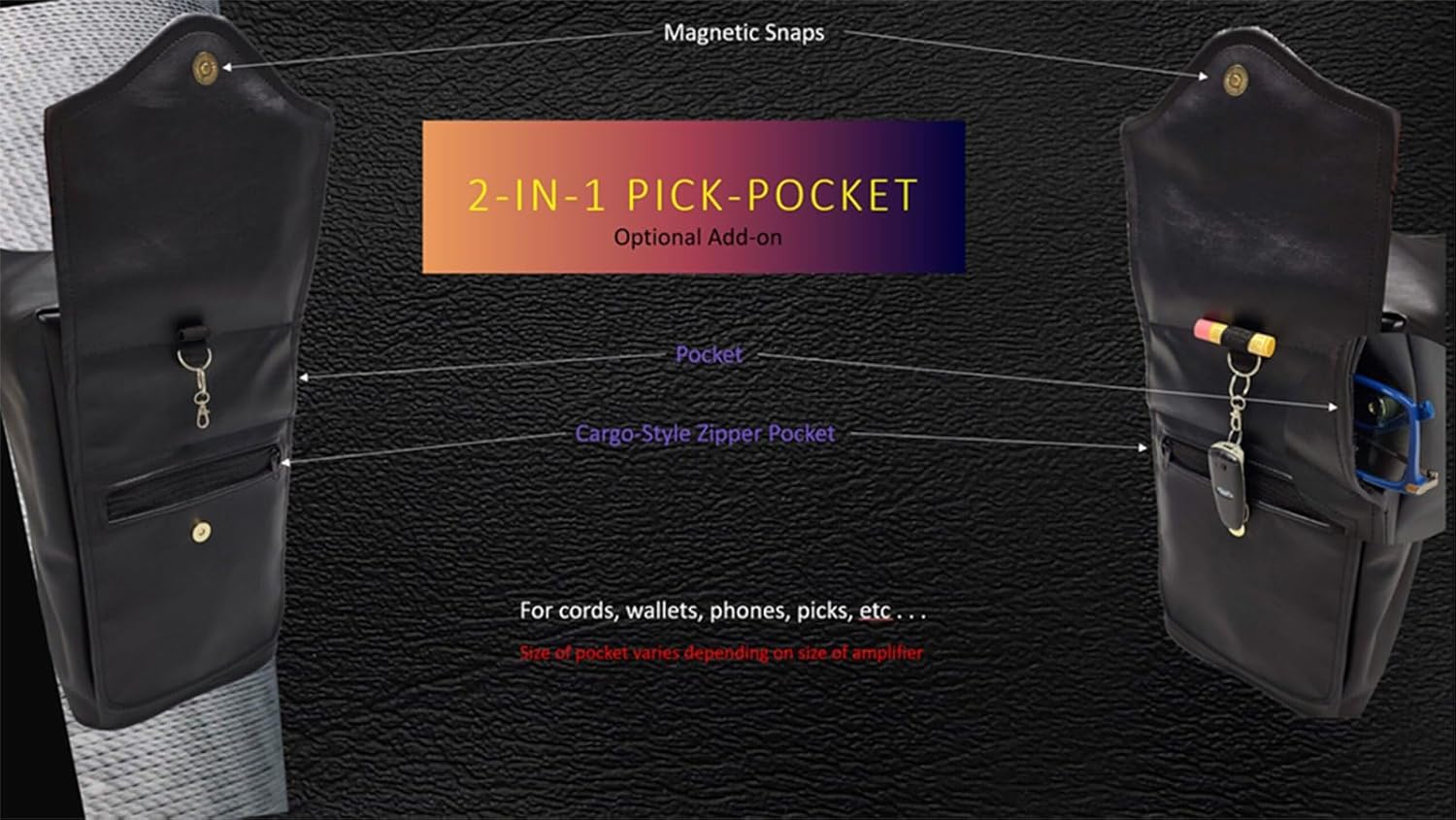 DCFY Guitar Amplifier Cover for DVMark Neoclassic 212V Amp | Premium Waterproof Cordura or Synthetic Leather Fabric | Customize Color, Padding & Pocket Options | U.S. Made