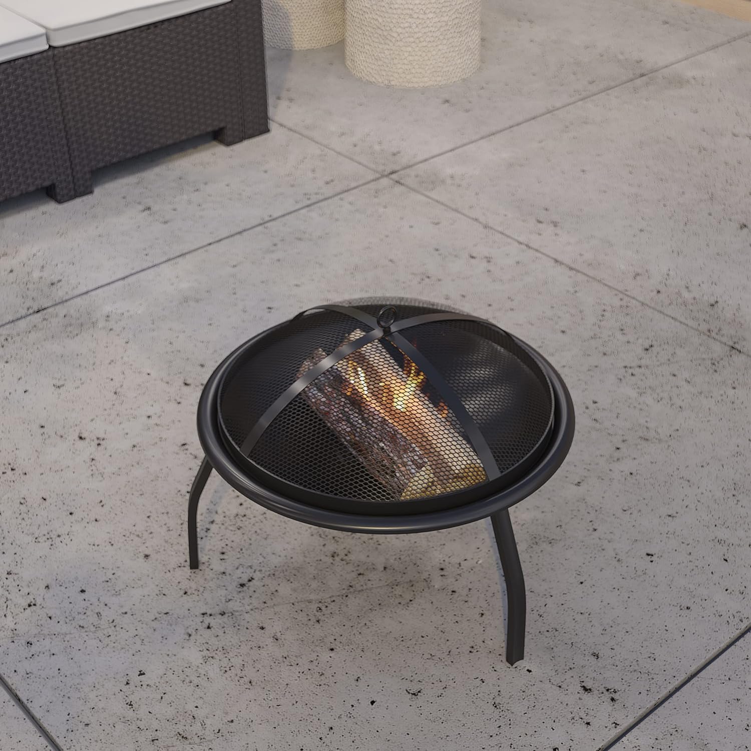 Merrick Lane Ewan Fire Pit - 22.5