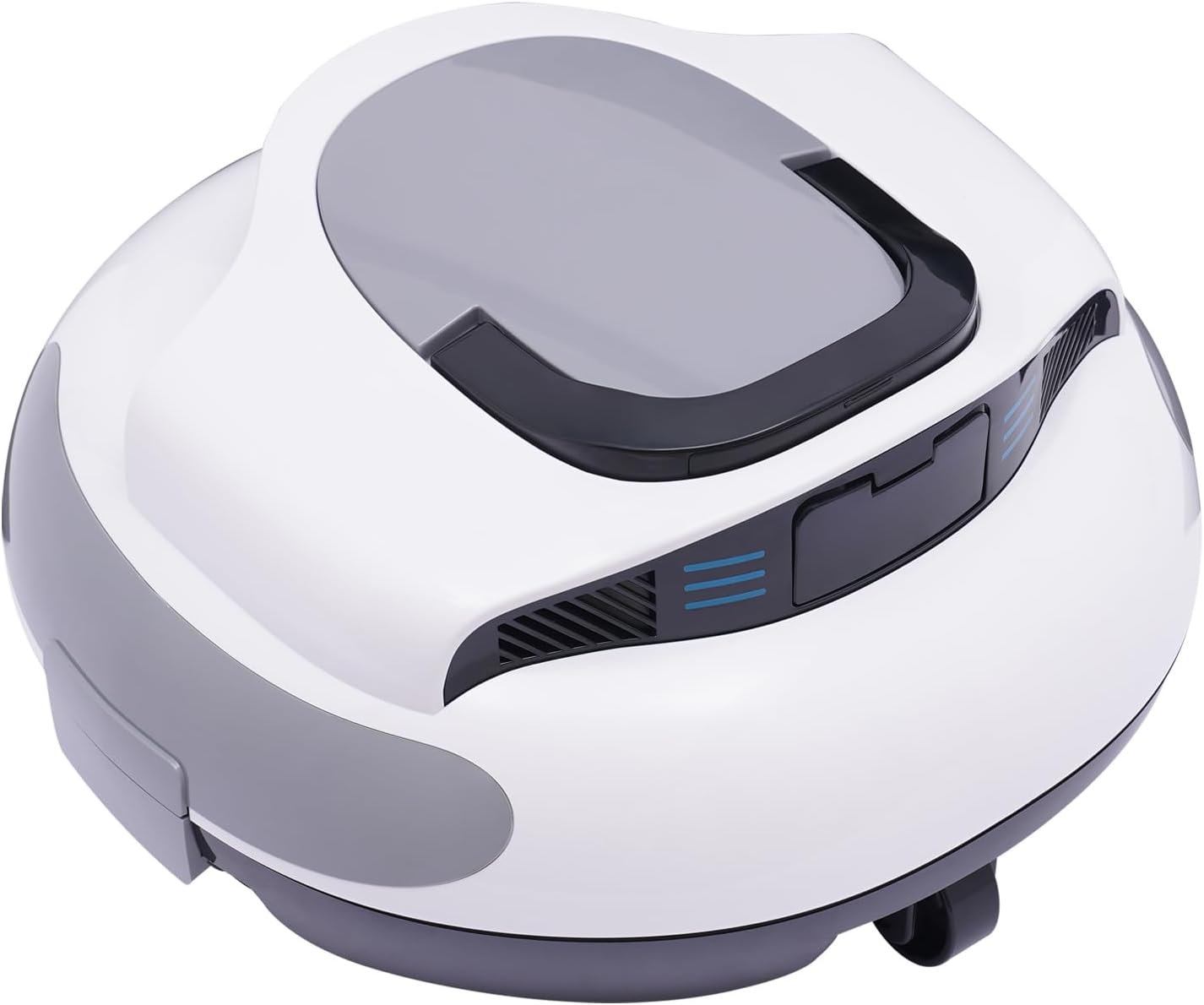 Cordless Robotic Pool Cleaner, Pool Vacuum for Inground or Above-Ground Pools, Wall and Waterline Cleaning, Smart Navigation, 75 min Battery Life, for Pools up to 807 Sq.ft