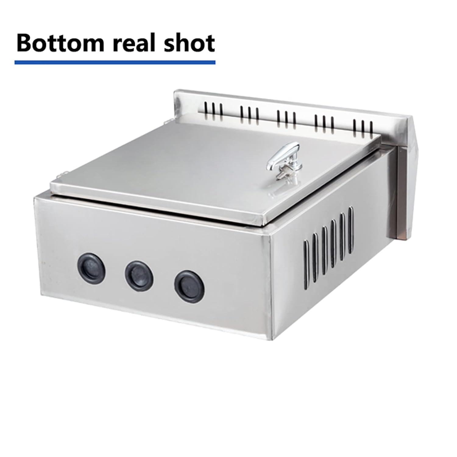 304 Outdoor Stainless Steel Electrical Box Enclosure, IP67 Waterproof Junction Box, Weatherproof Nema Enclosure Box, Wall-Mounted Project Boxes for Electronics with Insulation Mounting Plate