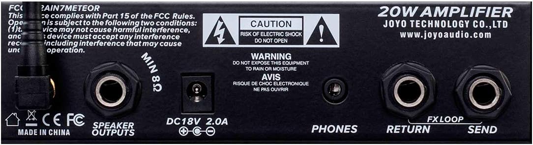 JOYO ATOMIC 20 Watt Mini Tube Head New banTamp Series