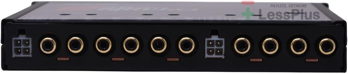 Cerwin Vega 5-Band Pre-Amp Equalizer with Built-in Bass Processor - Ultimate Car Audio System Accessory, High-Level Input, Subwoofer Level Control, Selectable Low Pass Filter, Auxiliary Input EQP850