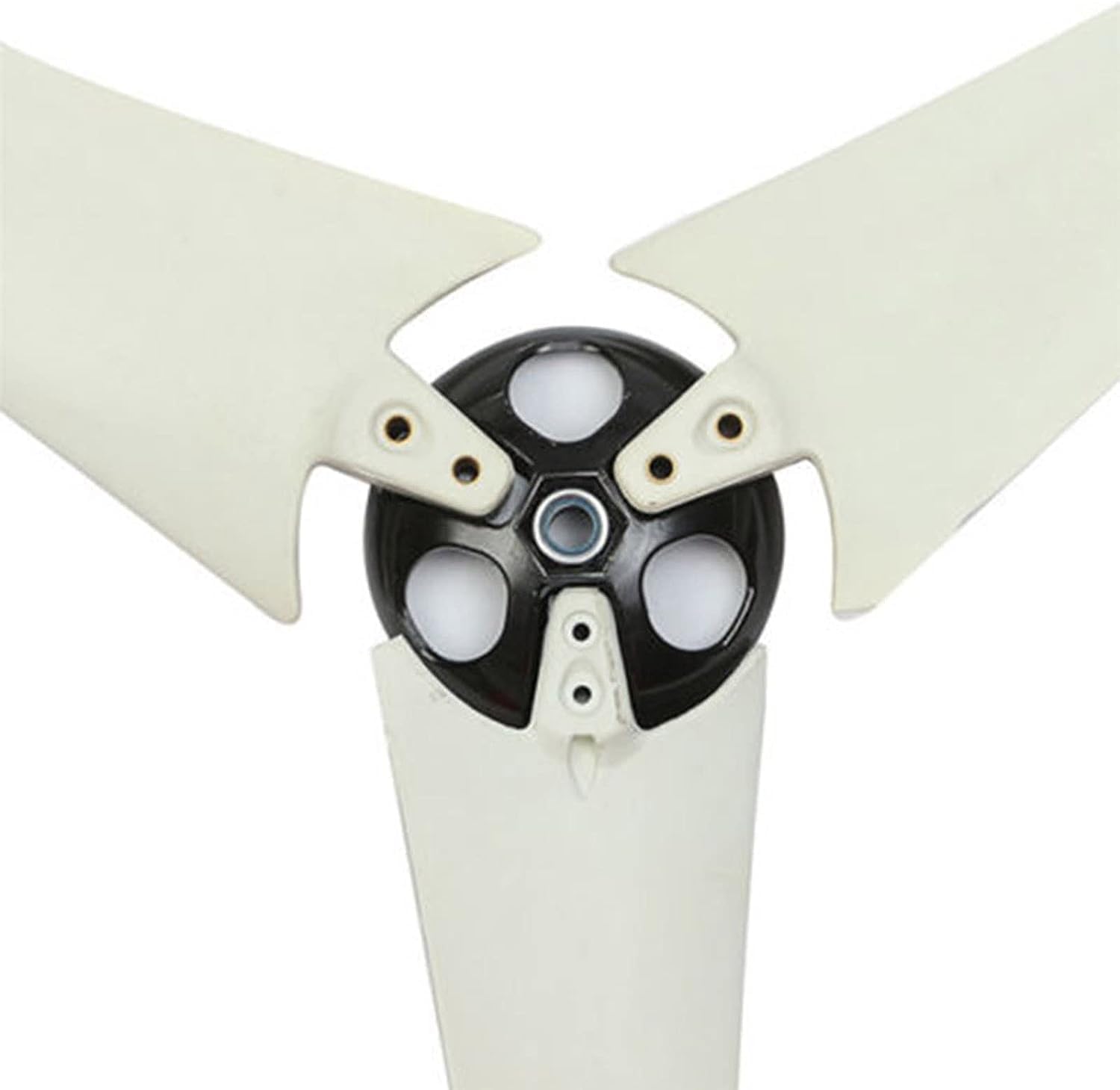 CAJUCA DIY Blade Blades with Hub and Cover 600Mm 3 Pack Wind Turbine Accessories for Horizontal Wind Turbine Windmills