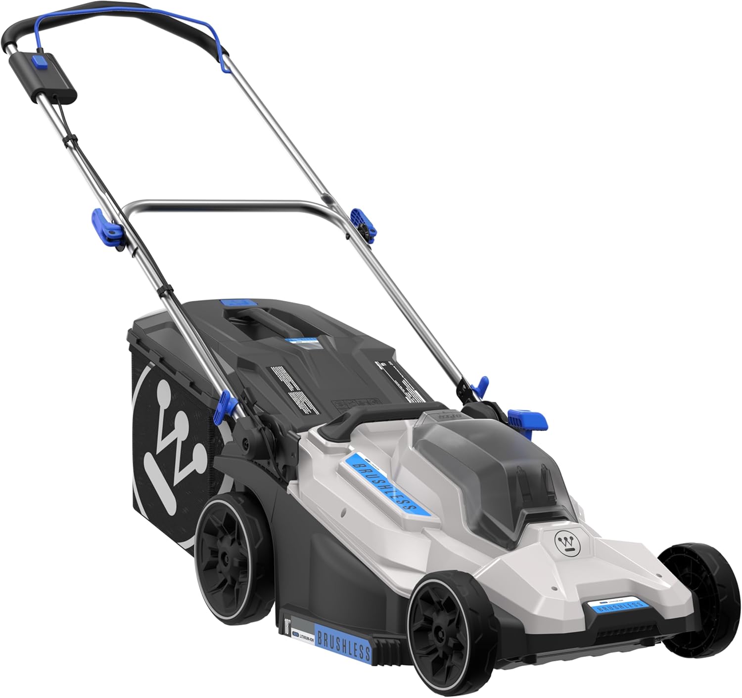 Westinghouse 40V 18 Inch Cordless (Push) Lawn Mower, Tool Only, 6 Height Positions, Up to 3100 RPM