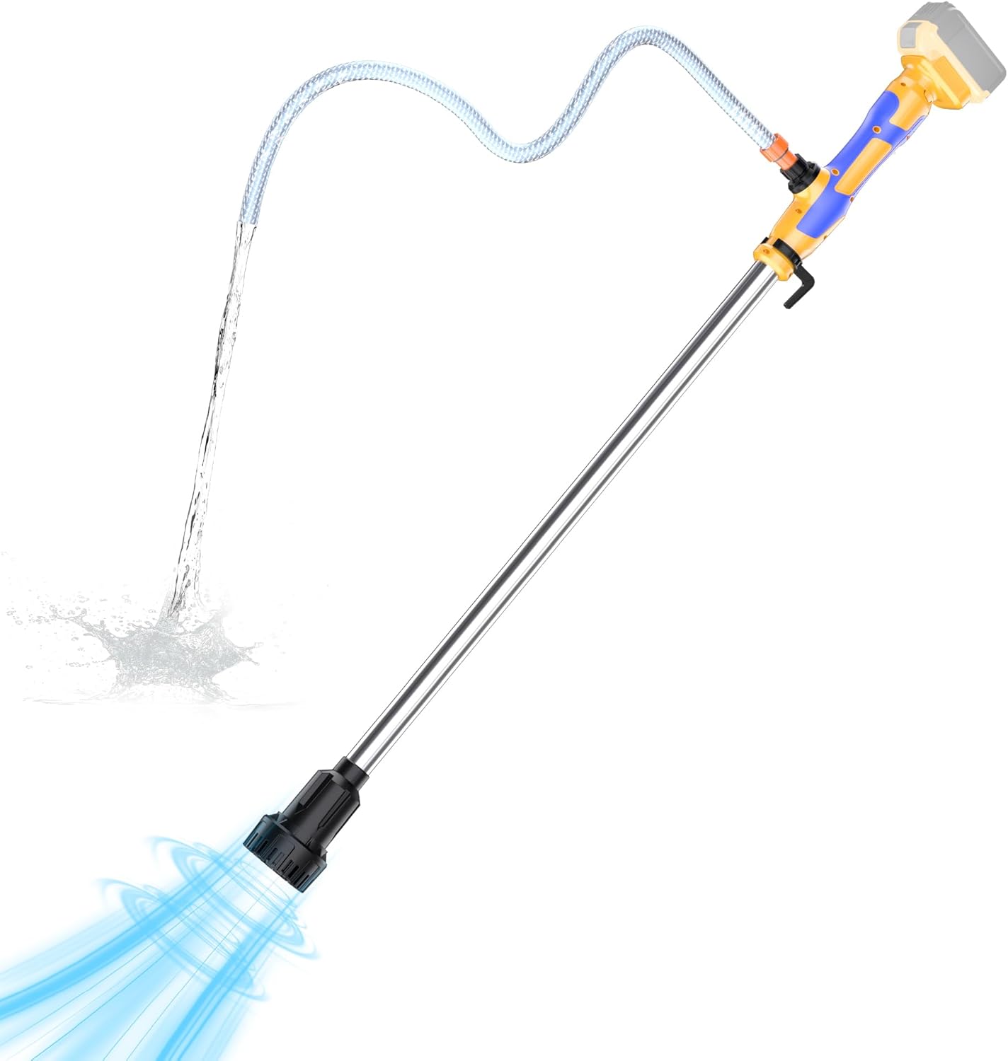 Cordless Stick Water Transfer Pump Compatible with Dewalt 20V MAX Battery(NO Battery)720GPH,32FT Head, Portable Utility Sump Pump Kit with 3/4