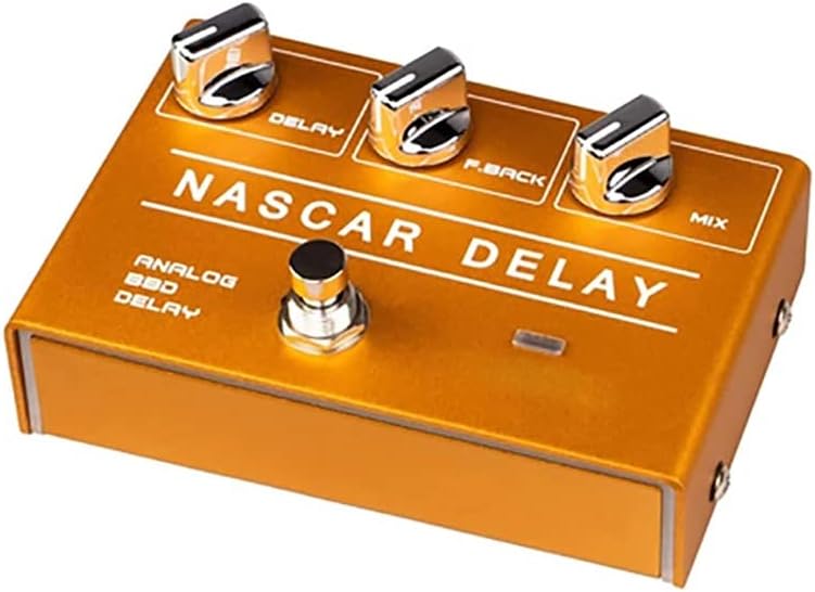 Delay Effect Pedal By Classic BBD Deliver Warm Natural Sound for Solo Analog Guitar