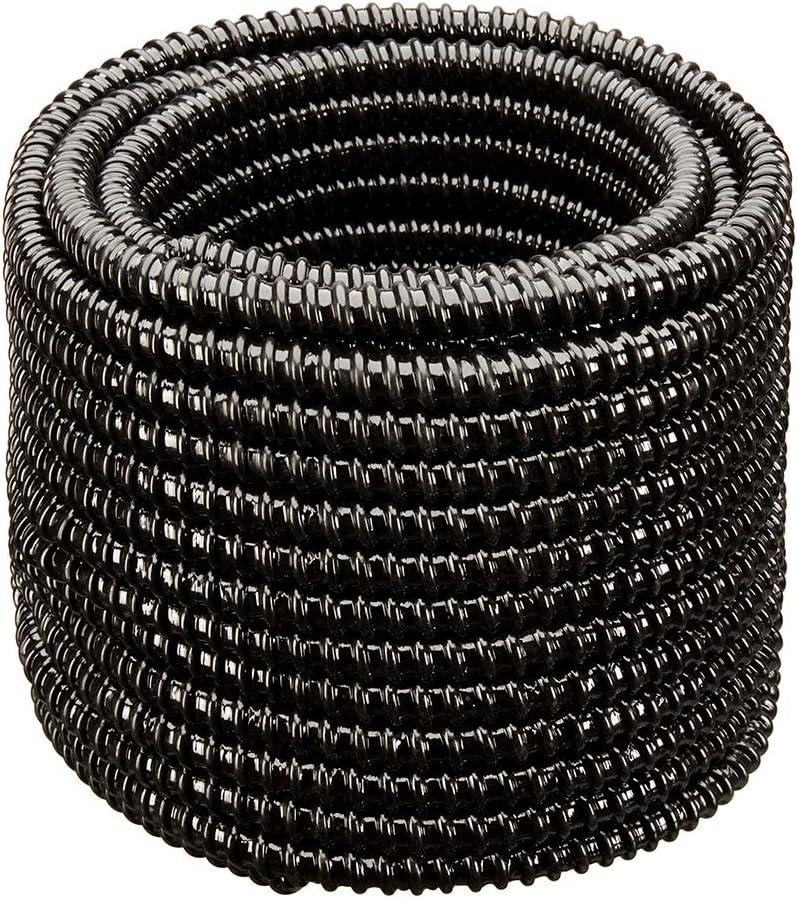 HydroMaxx® Non Kink, Corrugated, Flexible PVC Water Garden Hose and Pond Tubing. Thick Wall. US/UL Sizing (1 1/2
