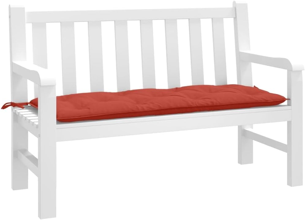 Garden Bench Cushion Melange Red 47.2