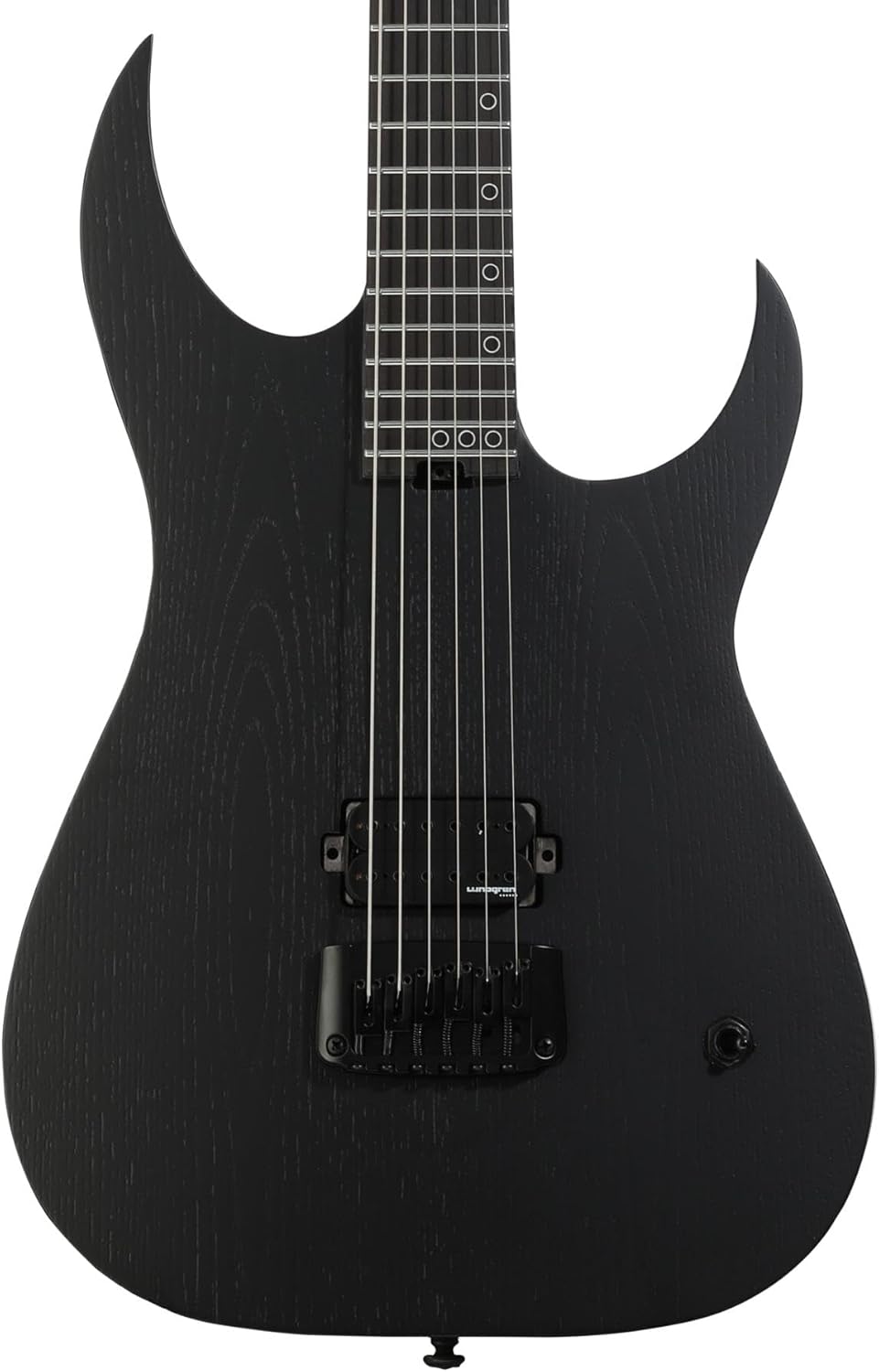Schecter Keith Merrow KM-6 MK-III EX Signature Baritone Electric Guitar - Satin Black Open Pore