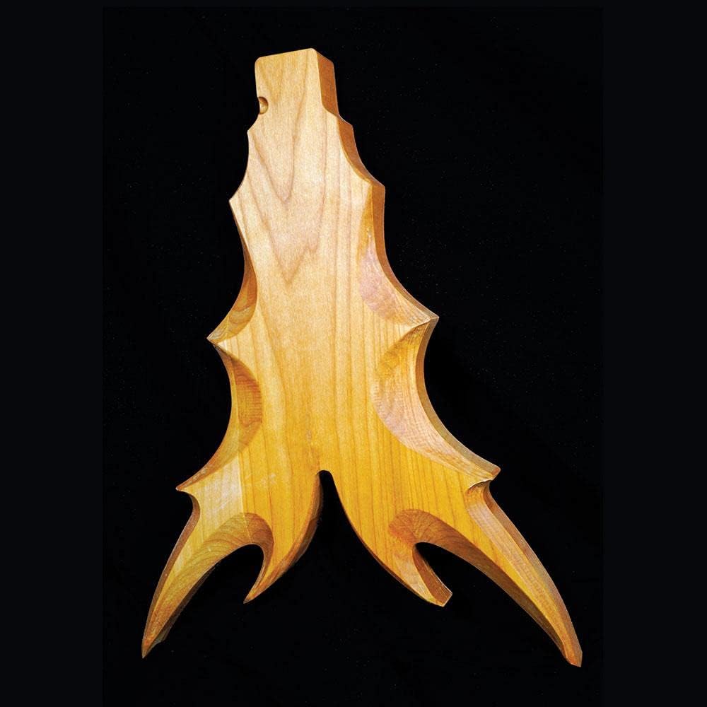 Exotic Wood Zone Pre-Cut Guitar Bodies - #Model V-DC (Cherry)