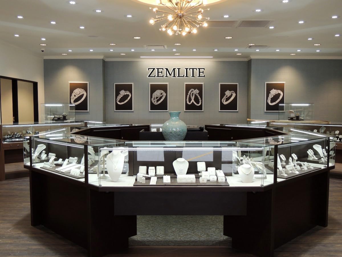 18K Gold Over S925 Sterling Silver Stylish Womens Jewelry Engagement Rings for Women Set with 1 Carat Diamond | VVS2, D-color | Wedding Band Accessory