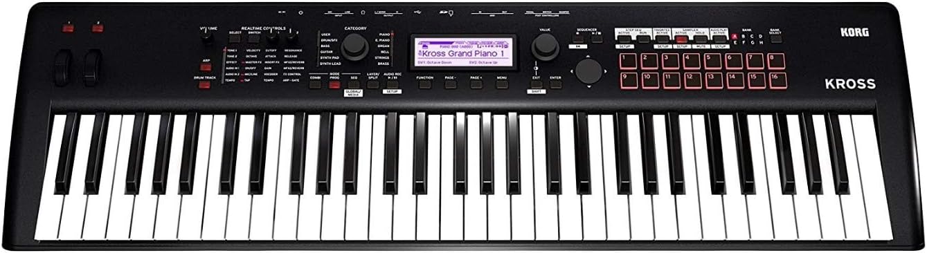 Korg Kross 2-61 61-Key Synthesizer Workstation