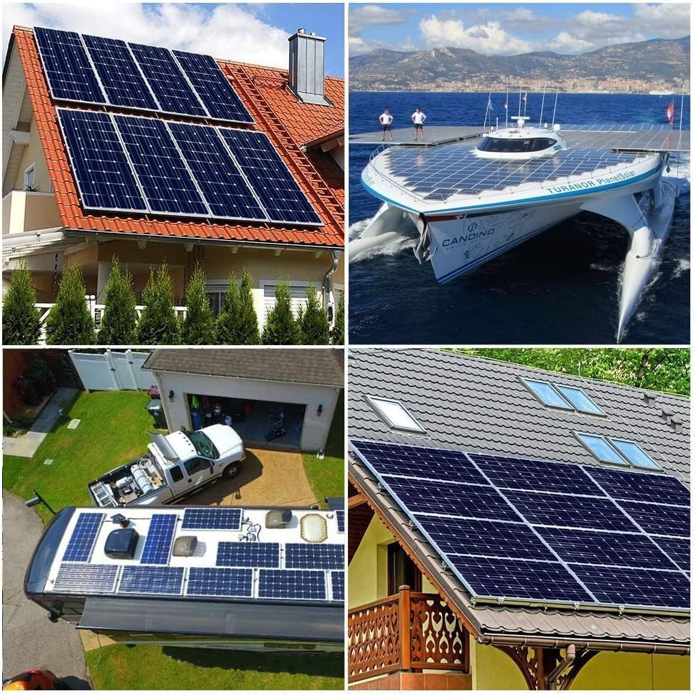 800 Watts 12 Volt Solar Wind Turbine Generator System Kit: 400 Watt Wind Turbine+ 4 * 100W Mono Solar Panel+ Solar Controller +Wind Controller and Accessories