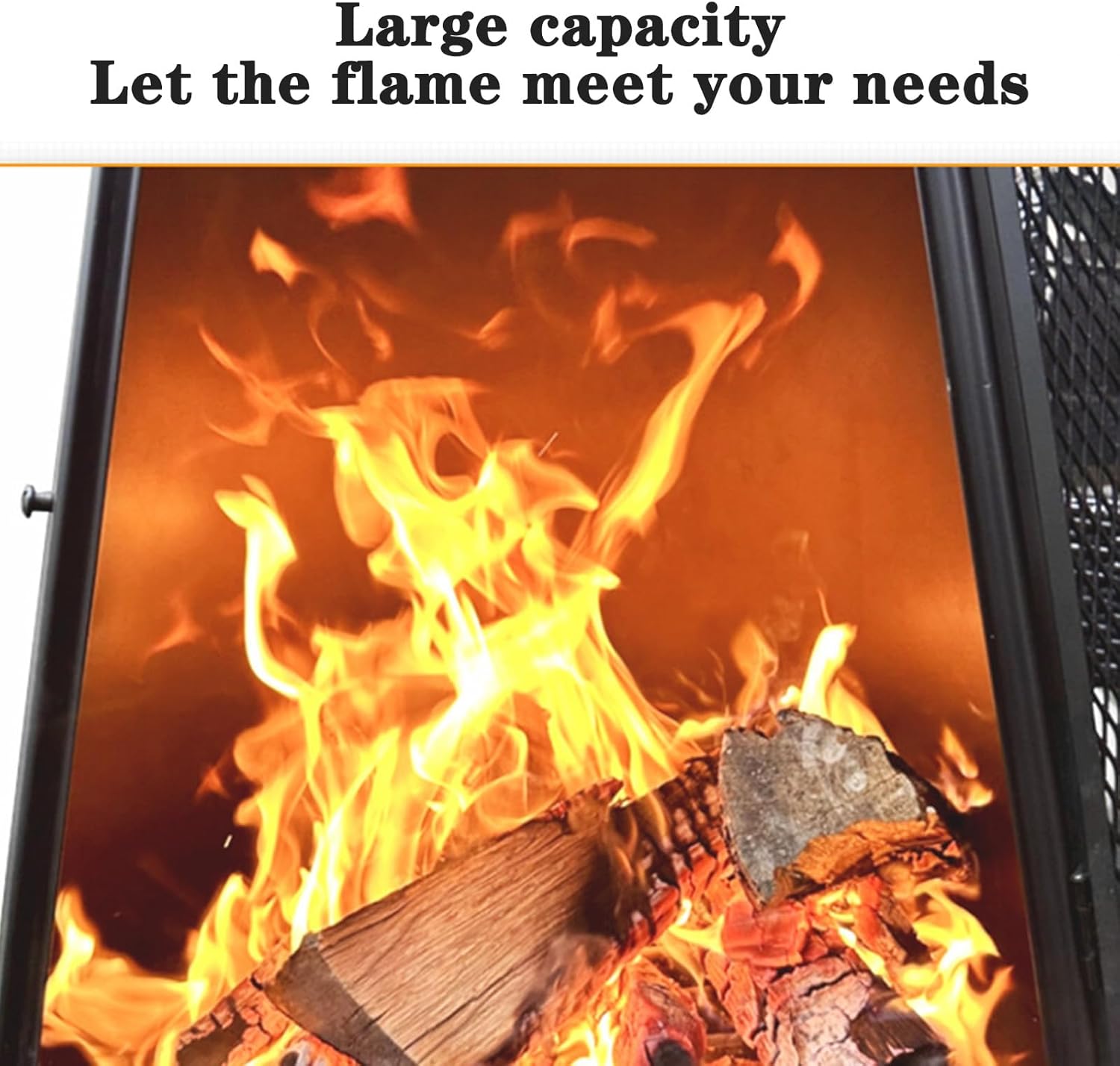 Fire Pit Outdoor for Patio Garden Decoration, Backyard - Outdoor Fireplace & Fire Pit Combo for Outdoor Living, 32-Inch Fire Pit Table for Warmth & Ambiance