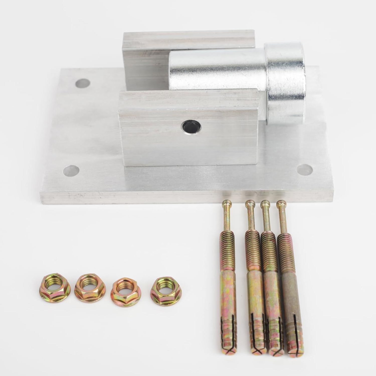 Colaxi Pole Dance Fixed Plate, Rectangular Top Plate, Rotating Fixed for Home Pole Dance Accessory, Universal