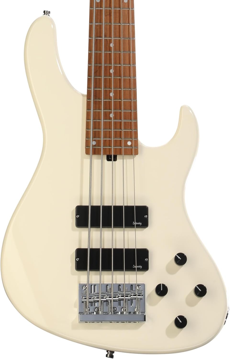 Sadowsky MetroExpress Modern 5-string Bass Guitar - Olympic White, Maple Fingerboard