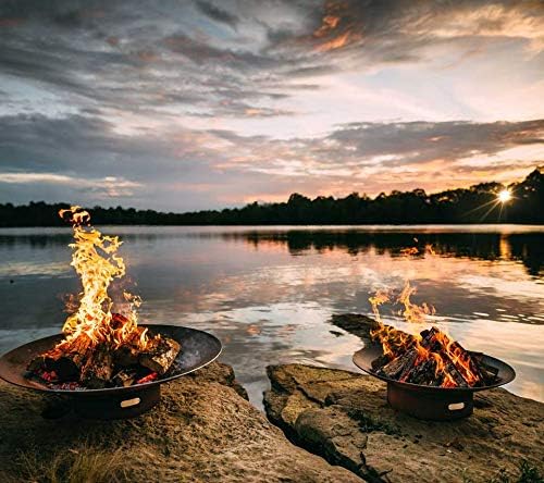 Fire Pit Art Asia Wood Fire Pit (Asia-36), 36-Inch