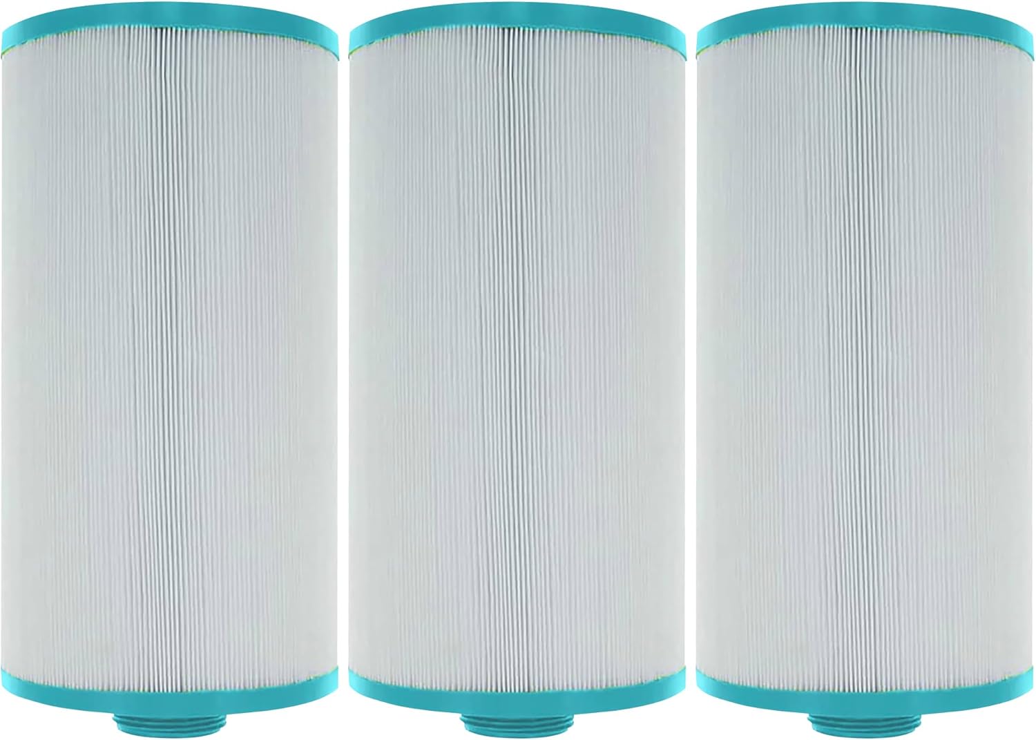 Hurricane Filters 3 Pack HF5H45-01 Advanced Spa Filter Cartridge - Replacement for PFF50P4, Unicel 5CH-45, Filbur FC-2401, Free Flow Spas Legend