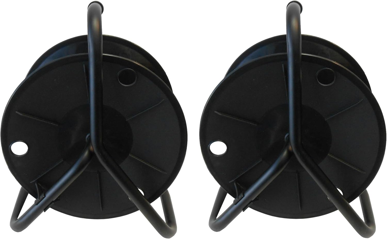 Audio2000'S ADC2716B2 Two-Pack Portable Cable Reels/Cord Reels, Each with a Reel Lock/Stopper, Capacity of Each Reel: 330 feet of 6mm Cable/Cord (2 Pieces)