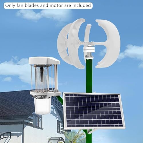 Silent Vertical Wind Turbine Generator 400W-1200W - 12V/24V Magnetic Levitation with MPPT Controller for Eco-Friendly Home & Street Lighting Solutions