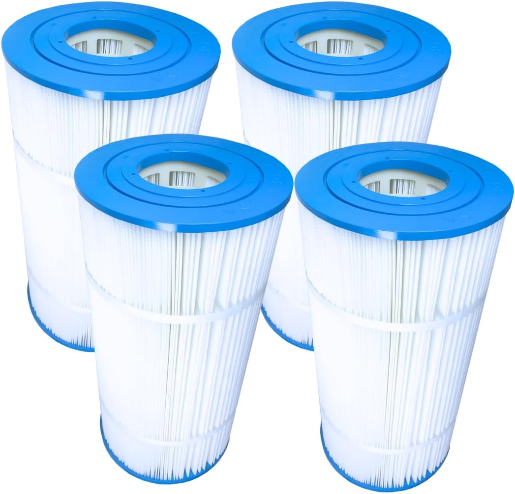 Atomic USA Made Pool Filter Replacement for Hayward Super-Star Clear C2000 C2020 CX470-XRE PRC 50 25200-0150S Unicel C-7447 PA50SV Filbur FC-1235 50 Sq ft Filter Cartridge (4 Pack)