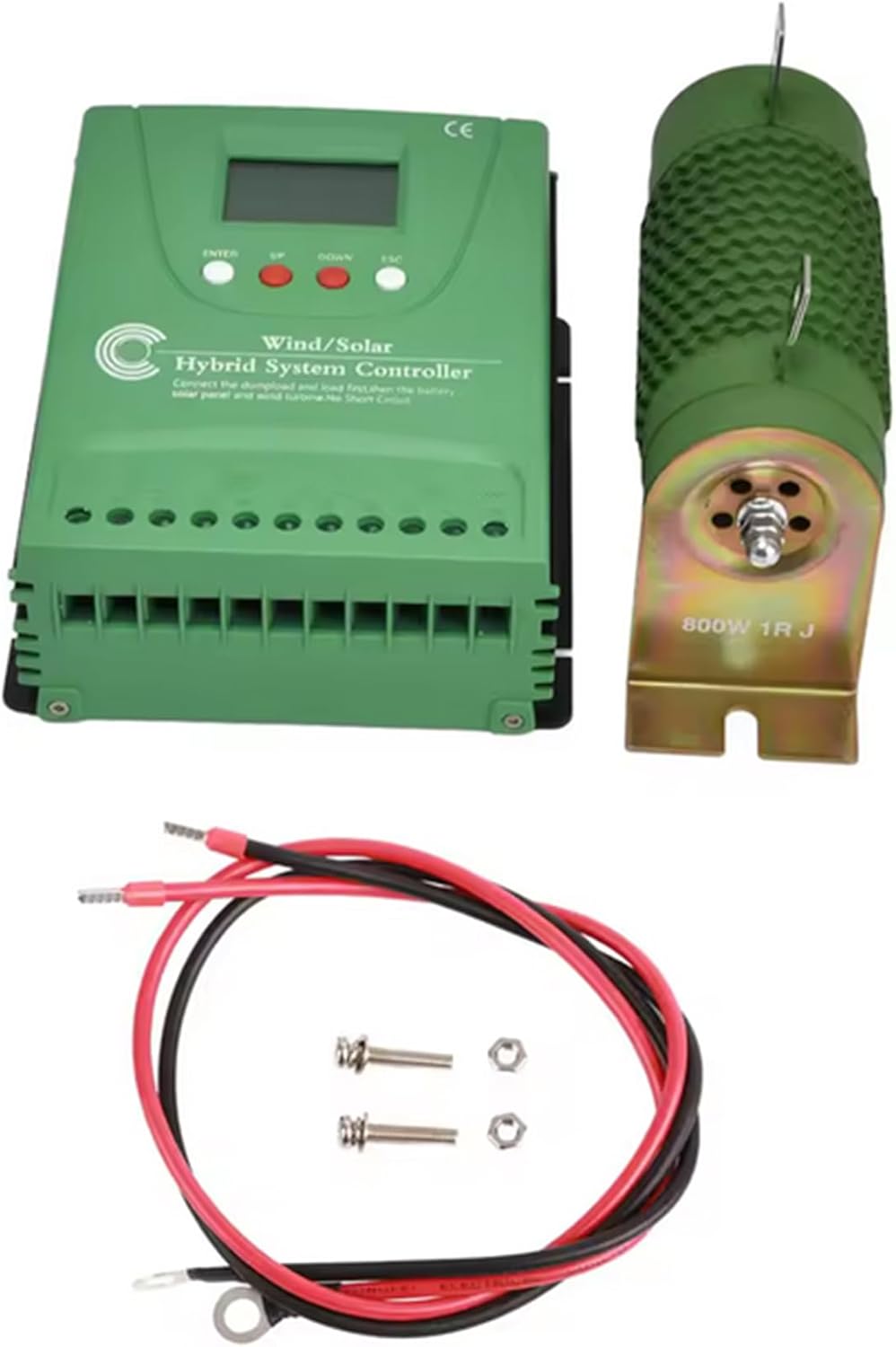 48v, 15000W Wind Solar Hybrid Charge Controller 12V 24V MPPT Boost Charge Regulator with LCD Display and Dump Load,12V/24V/48V