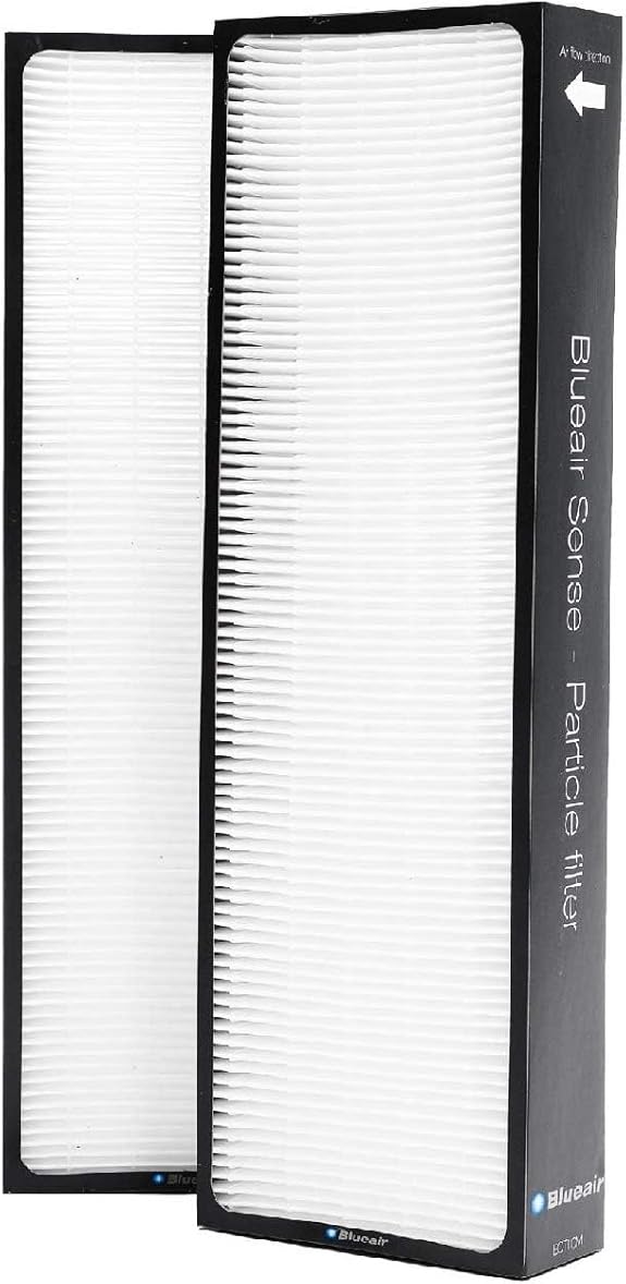 Blueair Sense Replacement Filter, Particle Activated Carbon for Pollen, Mold, Dust, Odors, and VOC Removal, Genuine Blueair Filter; Sense+ and Sense