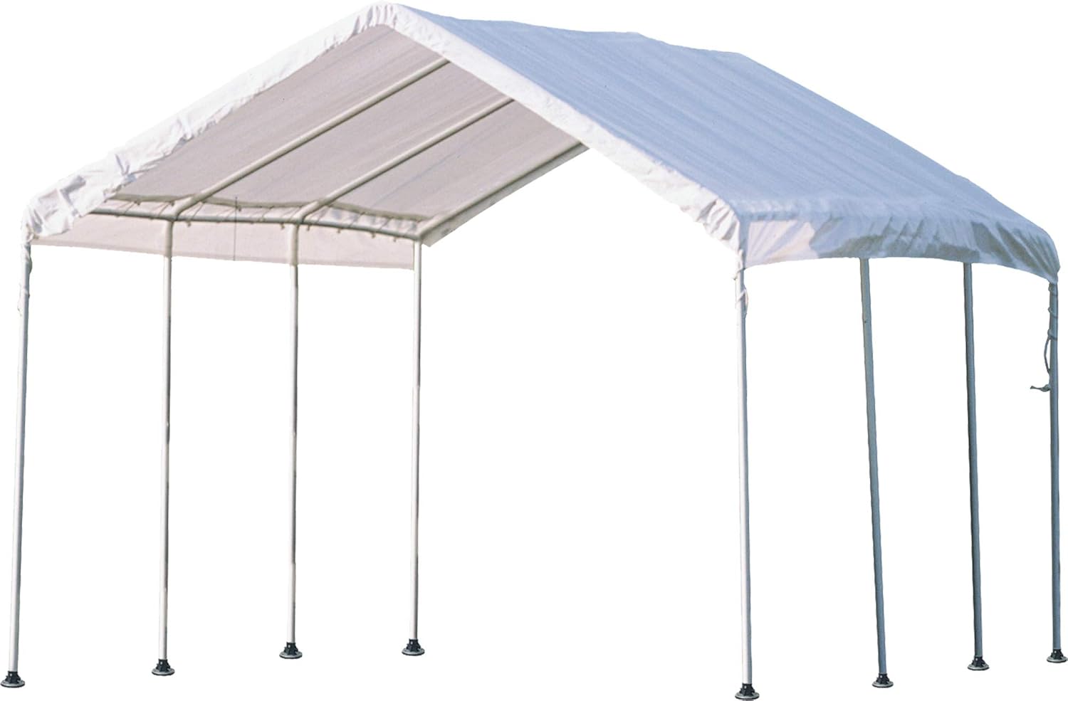 ShelterLogic 10' x 20' MaxAP 8 Leg Outdoor Gazebo or Heavy Duty Steel Canopy, White
