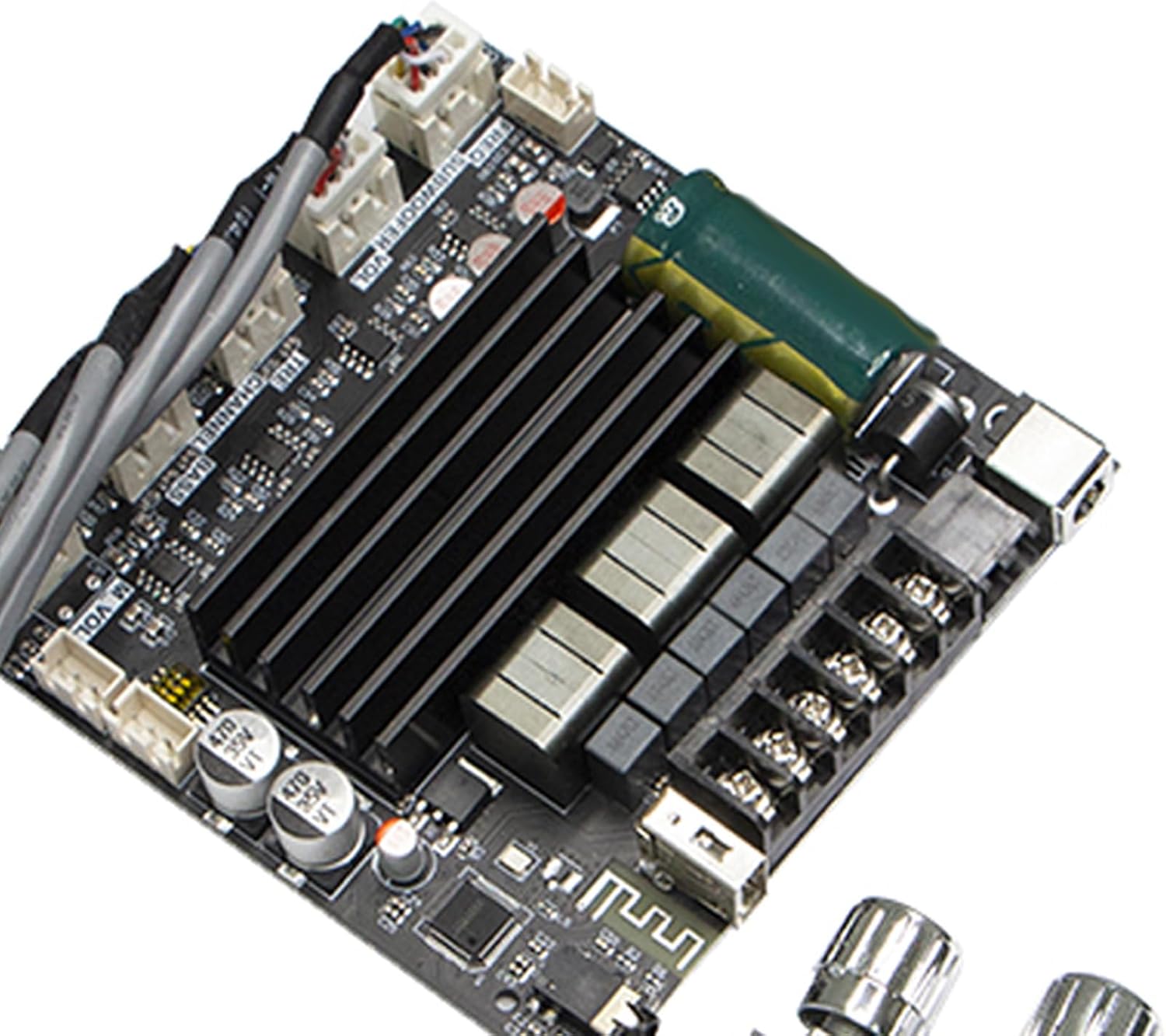 ZK ST21 100W Sound Amplifier Board, 2.1 Channel Digital Module, High Power Output with Comprehensive Guard Mechanisms, Advanced BT Connectivity, Multiple Input Options