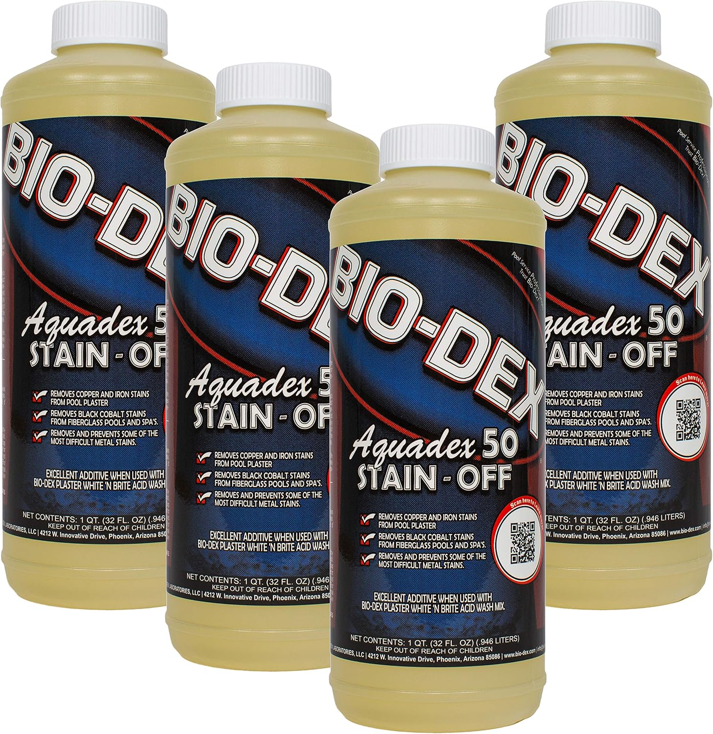 Bio-Dex Aquadex 50 Stain-Off (1 qt) (4)