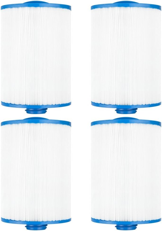 Clear Choice Pool Spa Filter 6.00 Dia x 8.25 in Cartridge Replacement for Waterway Aladdin 14510 Baleen AK-9019, [4-Pack]
