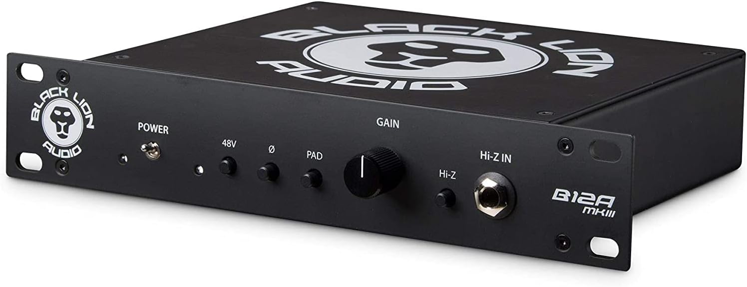 Black Lion Audio B12AMK3 Microphone Preamp
