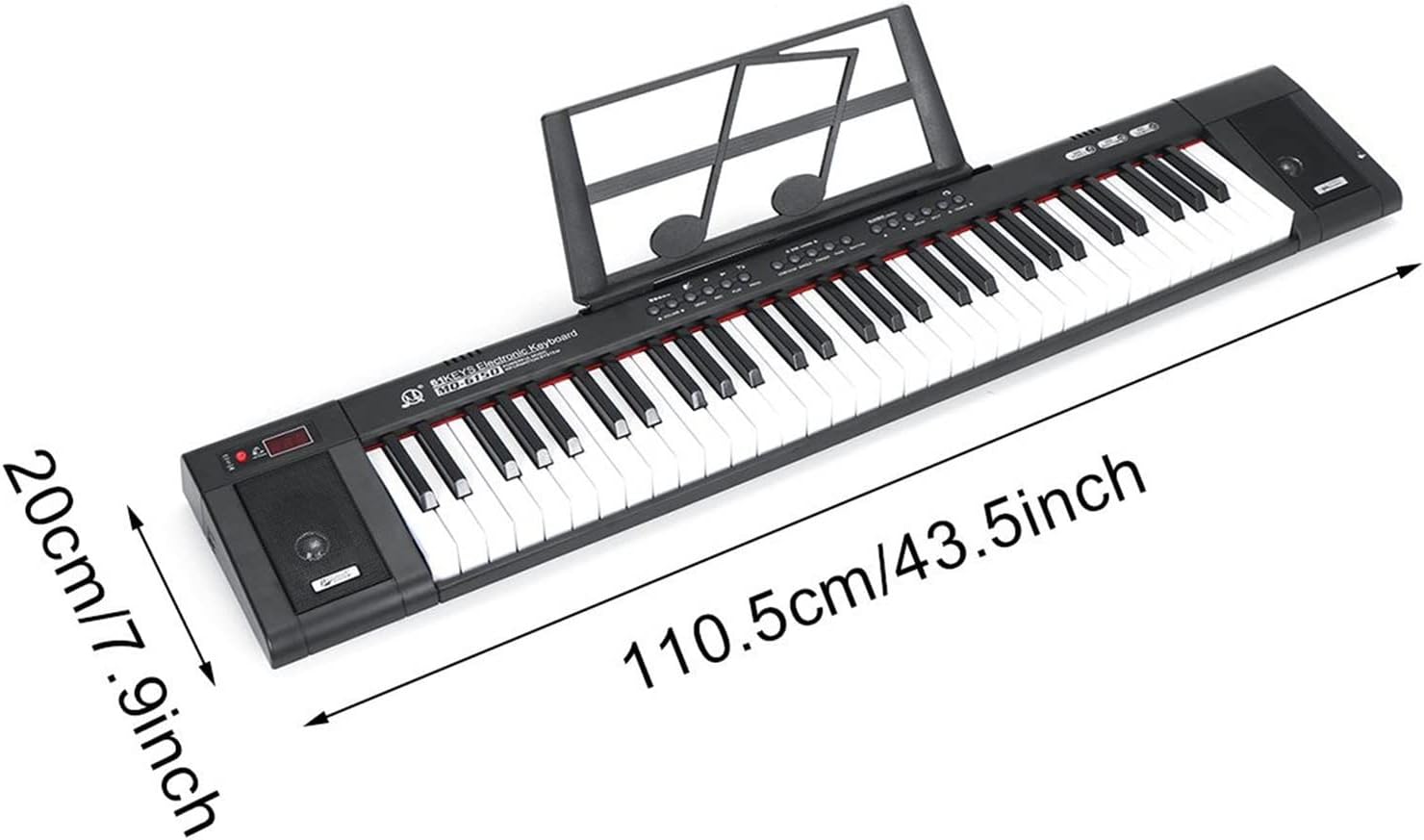 Keyboard Piano Digital Electronic Piano 61-Key Keyboard Music Piano Beginner Kit Music Synthesize Controller