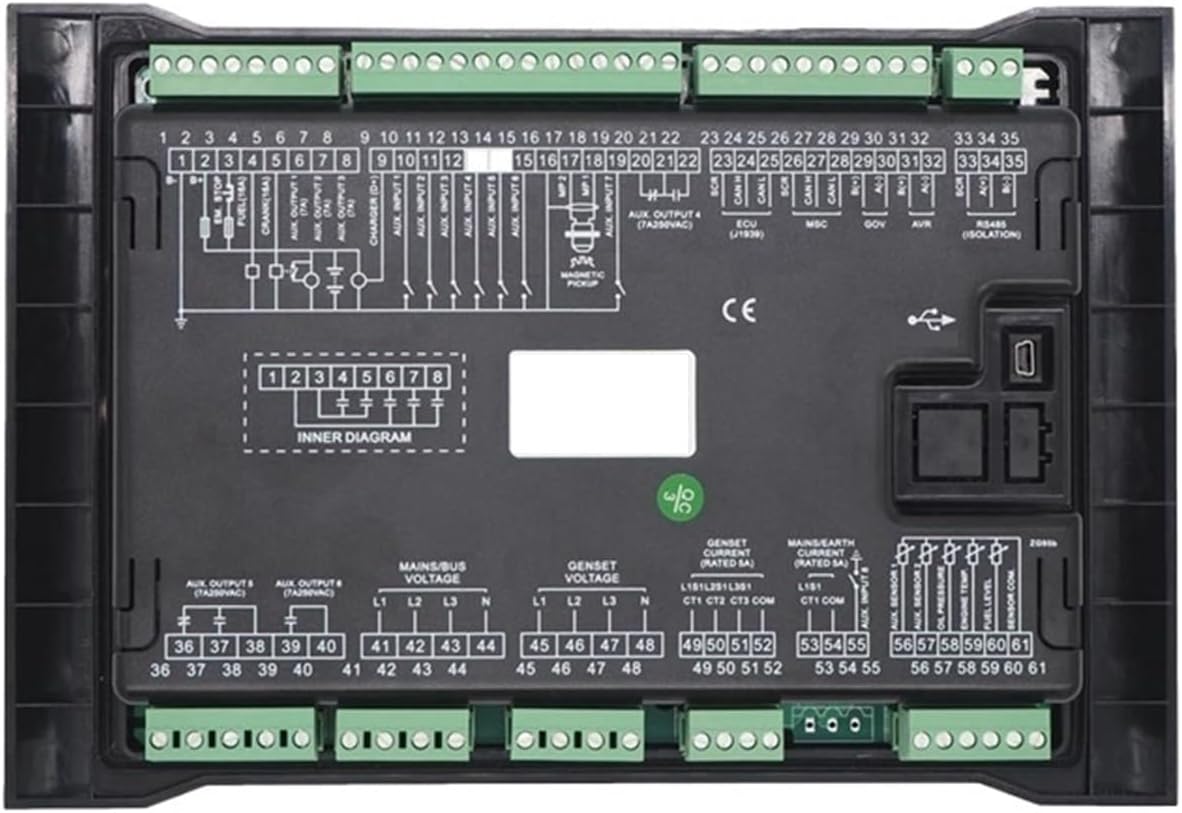 DEBLAN HGM9510 Generator Set Controller Parallel Drive Control Module Genset Parts