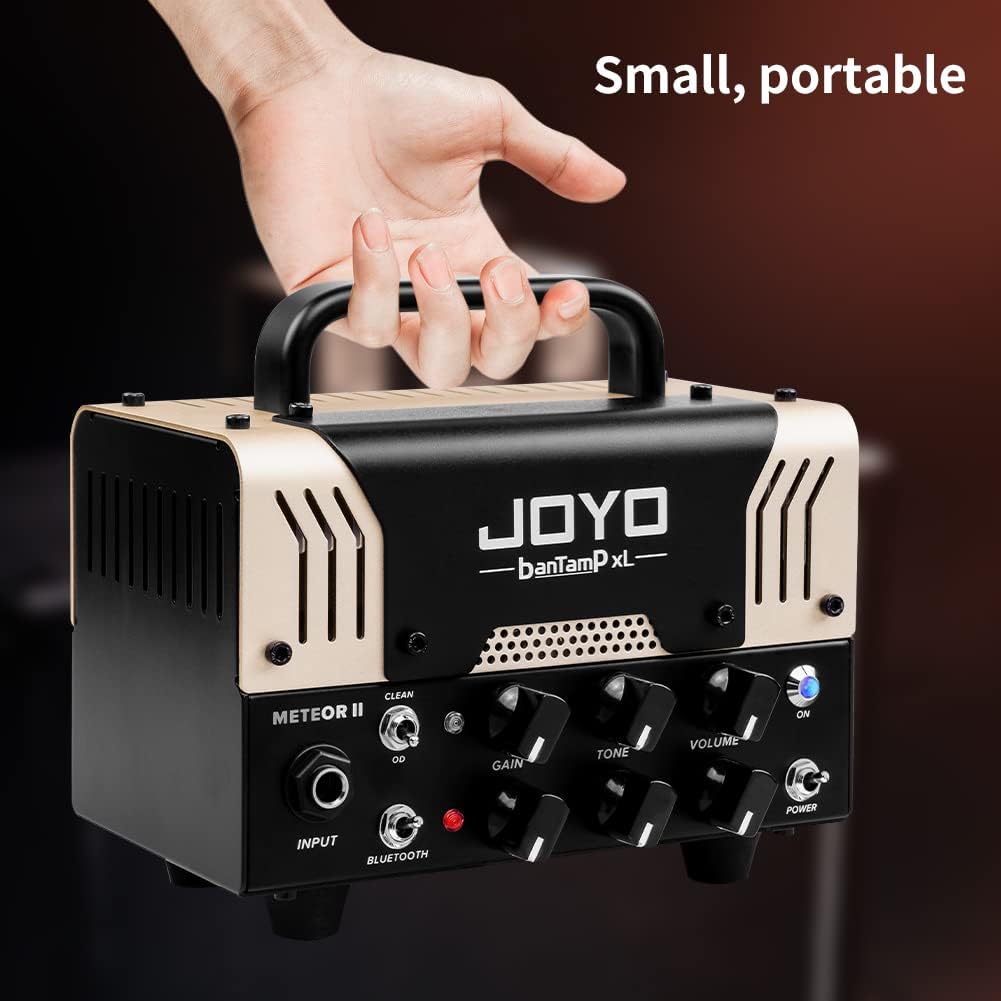 JOYO 5.8GHz Wireless Guitar System (JW-02S) Bundles with JOYO Mini Amp Head (Meteor II)