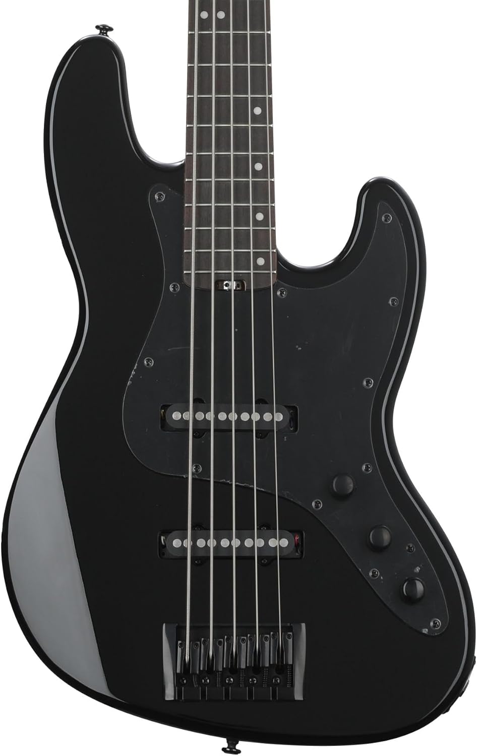 Schecter J5 5 String Bass Guitar Black