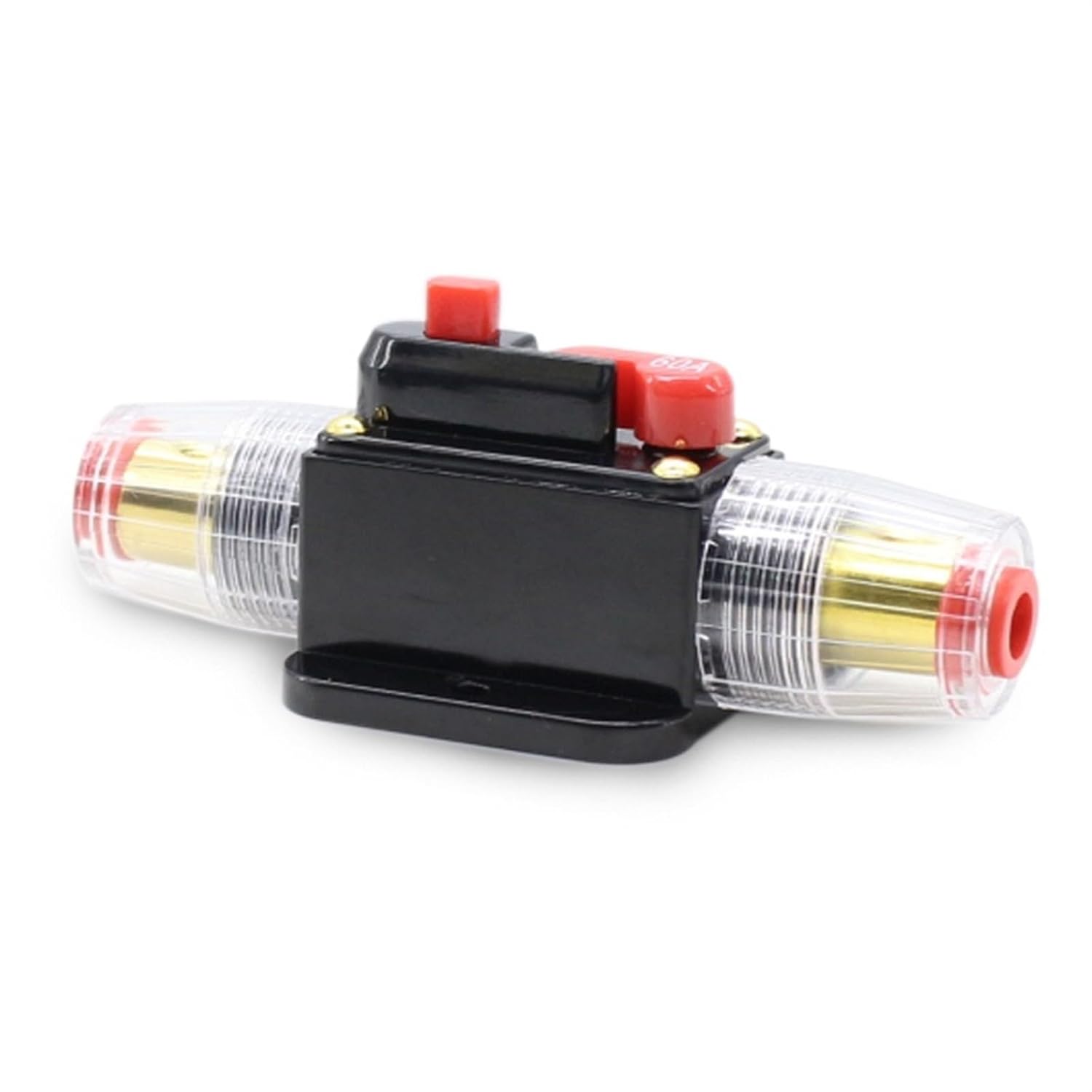 10PCS 12V 24V DC Car Truck Audio Stereo Amplifier Circuit Breaker Automatic Reset Fuse Holder Switch 20A~150A (Size : 60A)