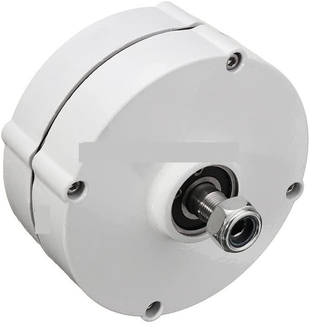 Wind Power Turbine Generator Low Speed 1000W 2000W 3000W 12V 24V 3 Phase Gearlessermanent Magnet Generator AC Pernators For Wind Turbine DIY (Color : Without base, Size : 48V_3000W)