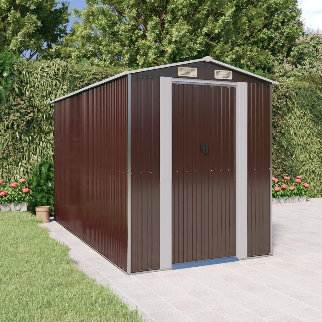 Garden Shed Dark Brown 75.6